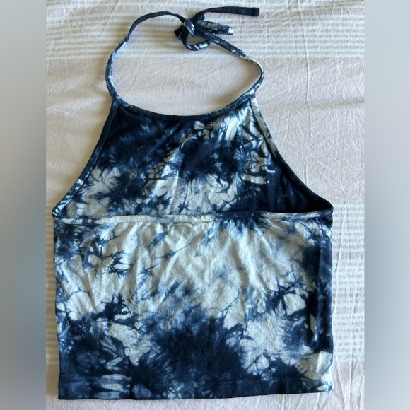 Brandy Melville Tie-Dye Halter Top - Picture 2 of 4